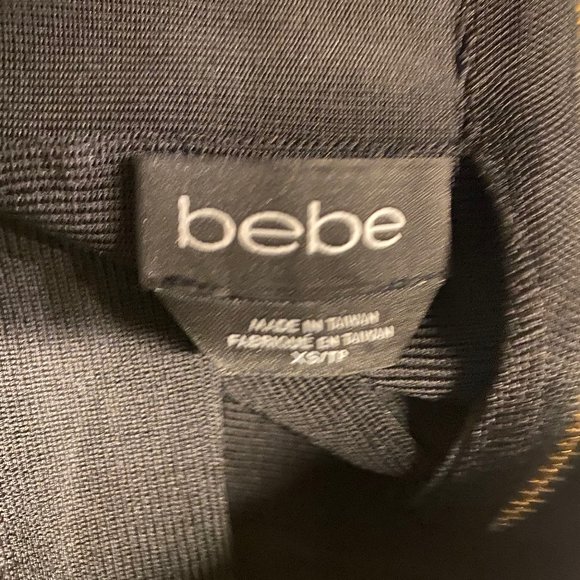 Bandage Black Sleek Skirt BEBE XS - Picture 3 of 6